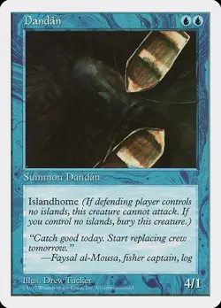Dandan 1x MtG 5th Edition SP/NM - Image 1