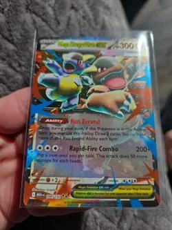 2025 Pokemon Mega Evolution Double Rare Mega Kangaskhan Ex #104 PACK FRESH - Image 1