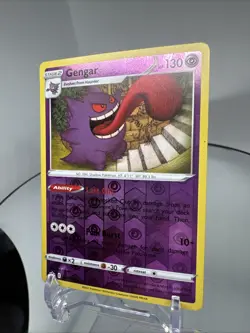 Gengar 057/198 Reverse Holo Pokemon Card | Chilling Reign SWSH06 - Image 2