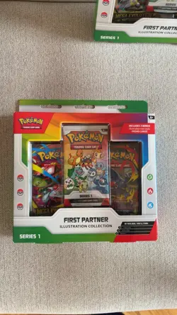 Pokemon TCG: First Partner Illustration Collection Series 1 Promo Box Sealed x2 - Image 2