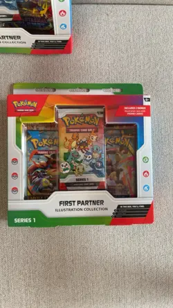 Pokemon TCG: First Partner Illustration Collection Series 1 Promo Box Sealed x2 - Image 3