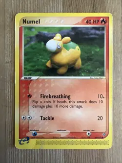 Pokemon TCG Numel EX Dragon 69/97 Regular Common DMG - Image 1