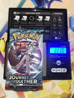 Heavy! Over 22.30 Gram Pokemon Journey Together Booster Pack Sealed - Image 1