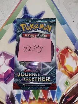 Heavy! Over 22.30 Gram Pokemon Journey Together Booster Pack Sealed - Image 2