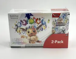 Pokemon TCG Prismatic Evolutions Costco Bundle ETB with Booster, New and Sealed - Image 1