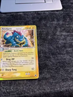 Pokemon TCG Feraligatr (Delta Species) 2/101 Dragon Frontiers Holo MP - Image 5