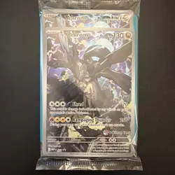 POKEMON CENTER STAMP N's Zekrom 031 Ascended Heroes ETB Promo - SEALED - Image 1