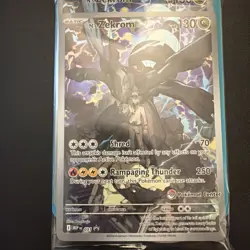 POKEMON CENTER STAMP N's Zekrom 031 Ascended Heroes ETB Promo - SEALED - Image 2