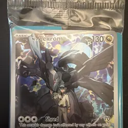 POKEMON CENTER STAMP N's Zekrom 031 Ascended Heroes ETB Promo - SEALED - Image 4