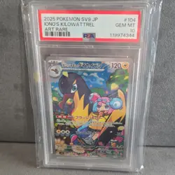Pokemon Iono's Kilowattrel SV9 104/100 PSA 10 Japanese - Image 1