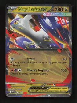 Mega Latias ex 011 Promo Mega Evolutions Pokemon Near Mint - Image 1