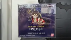 One Piece English OP-01 Romance Dawn Blue Bottom Booster Box SEALED - Image 1
