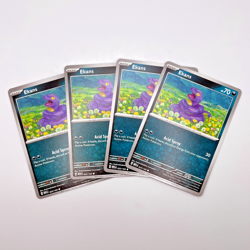 Ekans 023/165 Pokemon Card 2023 Scarlet & Violet 151 Playset x4 4x - Image 1
