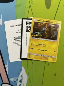 Holo Stamped Promo Detective Pikachu SM190 Pokemon Pokemon 2019 Card - Image 1