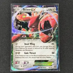 Scizor EX - 76/122 - Holo - Breakpoint - Pokemon Card - MP - Image 1