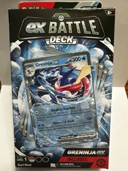 Pokemon TCG ex Battle Deck -Greninja ex - Factory Sealed Box 60 Card Deck - Image 1