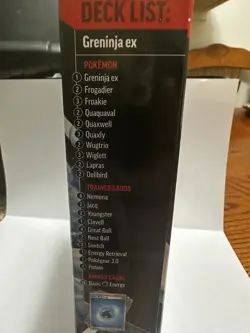 Pokemon TCG ex Battle Deck -Greninja ex - Factory Sealed Box 60 Card Deck - Image 3