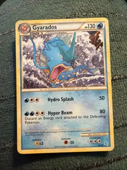 Gyarados Pokemon Card! 20/30 Non-Holo Base Card 2010 Series - Image 1