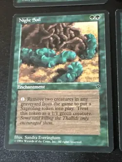 Night Soil X4 Fallen Empires Ex Condition See Pics Front/back - Image 2