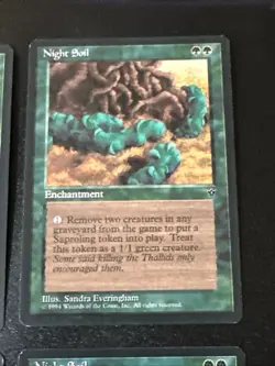 Night Soil X4 Fallen Empires Ex Condition See Pics Front/back - Image 4