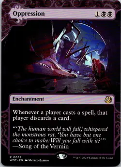 Oppression R Wilds of Eldraine: Enchanting Tales 32 NM - Image 1