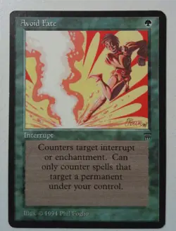 Avoid Fate *Common* Magic MtG x1 Legends SP - Image 1