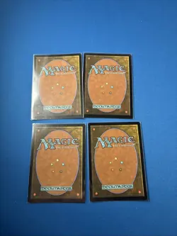 MTG LTR Lord of the Rings Mount Doom Scene Set the One Ring FOIL 448-451 - Image 2