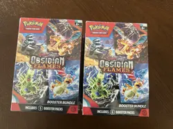 Pokemon TCG Obsidian Flames Booster Bundles (2) NEW Sealed - Image 1