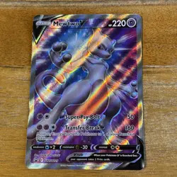 Mewtwo V SWSH229 Holo Promo Sword & Shield Promo Pokemon NM - Image 1