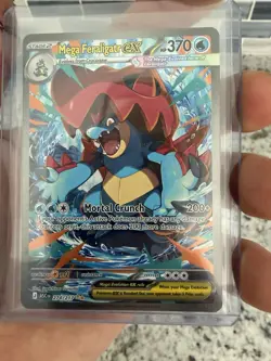 Pokemon Mega Feraligatr EX 274/217 ASC Set 370 HP 200+ Power English - Image 1