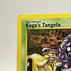 1st Edition Koga's Tangela 81/132 Gym Challenge Vintage WOTC Pokemon TCG LP - Image 2