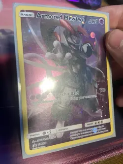 Pokemon TCG Armored Mewtwo SM228 - Image 3