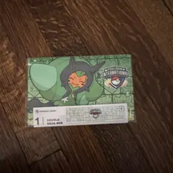 Pokemon Center 2025 Exclusive International Ogerpon Double Deck Box - Image 1