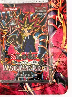 Yu-Gi-Oh! MAGICIAN’S FORCE 1st Edition Blister Pack Konami 1996 YUGIOH First NEW - Image 4