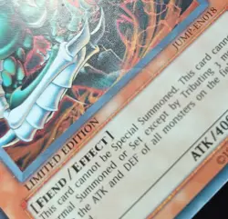 Wicked Dreadroot Konami Yugioh JUMP-EN018 Shonen Jump Ultra Rare Foil Promo MP - Image 3