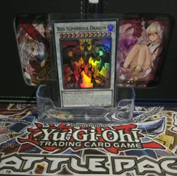 Red Supernova Dragon Yu-Gi-Oh! SDCK-EN044 Super Rare - Image 1