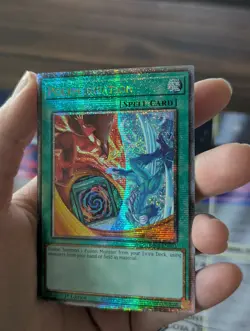 Polymerization (B) (HERO Art) RA03-EN051 Quarter Century Secret Rare- Yugioh! - Image 3