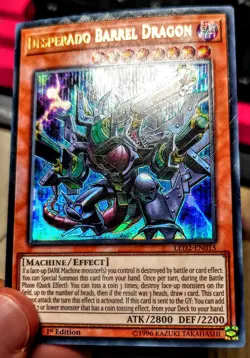 Yu-Gi-Oh! Ultimate Rare Style Desperado Barrel Dragon - Image 5