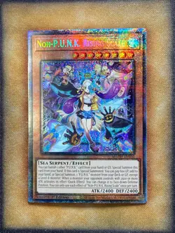 Yugioh Noh-P.U.N.K. Rising Scale BLMM-EN050 Starlight Rare 1st Ed NM - Image 1