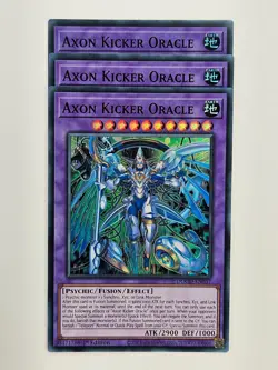 Yu Gi Oh - 3x DOOD-EN037 Axon Kicker Oracle - Super Rare - Image 1