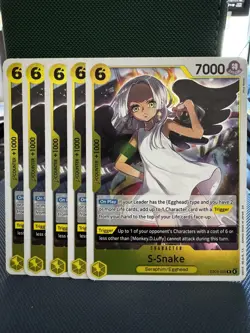 S-Snake EB03-059 Extra Booster: One Piece Heroines Edition Foil, X5 (Playset) - Image 1