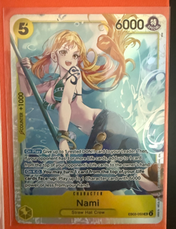 One Piece TCG Nami EB03-053 SR English - Image 1
