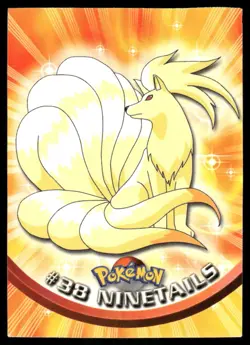 Pokemon Cards Ninetails #38 Topps Trading Cards Series 1 LP *2 - Image 1