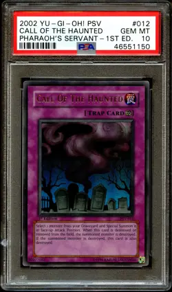 PSA 10 GEM MINT Call of the Haunted PSV-012 1st Edition PSV Yugioh Card 150 - Image 2