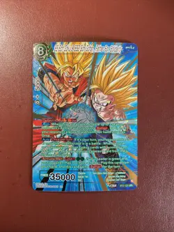 SS Son Goku & SS2 Son Gohan, Father-Son Solidarity BT21-079 SPR DBS Card - Image 1