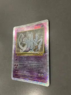 Pokemon TCG Mewtwo Reverse Holo Card 29/110 Legendary Collection Heavy Played - Image 2