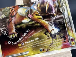 VINTAGE POKEMON 91/95 ENTEI & RAIKOU LEGEND CARD BOTTOM MP SEE ALL PICTURES - Image 2