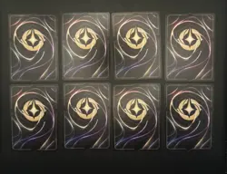 8 Card Lorcana TCG Super Rare Lot - Image 2
