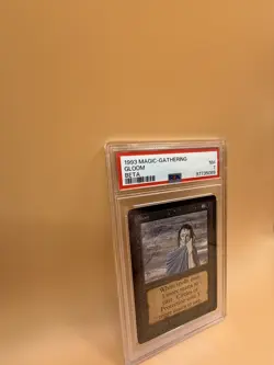 Gloom – 1993 MTG Beta – PSA 7 NM – Magic the Gathering - Image 2