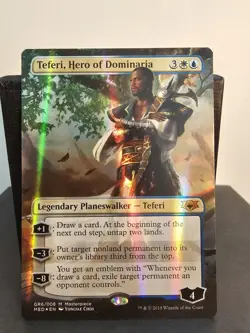 FOIL Teferi, Hero of Dominaria MTG Mythic Edition Magic - Image 1